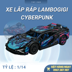 XE LẮP RAP LAMBOGIGI CYBERPUNK