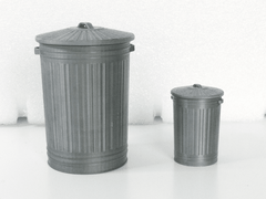 Thùng Rác Kim Loại Mô Hình – Tỷ lệ 1/10 - 1/24