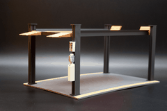 Cầu Nâng Ô Tô 4 Trụ (4-Post Lift) – Tỷ Lệ 1/24