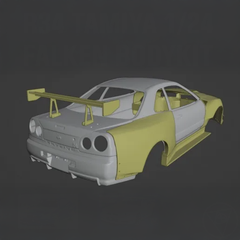 BODY XE RC DRIFT 1/24 - 1/28