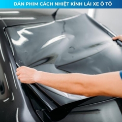Dán phim cách nhiệt kính lái ô tô