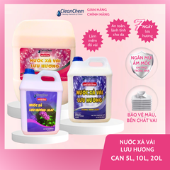 Nước Xả Mềm Vải, Lưu Hương Lâu CleanChem