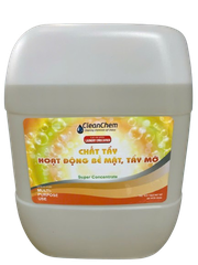 Hóa Chất Khử Dầu Mỡ, Tạo Nhũ, Cho Môi Trường Giặt CleanChem