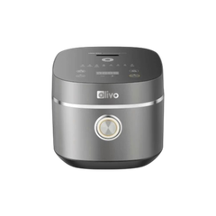 Nồi Cơm Điện OLIVO RC86 Titanium – Lòng Nồi INOX 304 Chống Dính Tự Nhiên, Nấu Cơm Ngon, Thiết Kế Tinh Tế, Sang Trọng
