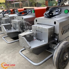 Máy cắt uốn sắt thủy lực 2 đầu Giá Rẻ-Minh Long-Phi 25, 28mm Điện 220V-2023 Và 2024
