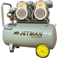 Máy Nén Khí Không Dầu Jetman 50L 4Hp NKF-1600x2T50 Lên Hơi Nhanh