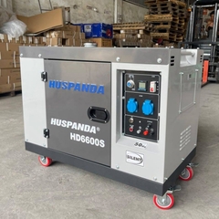 Máy Phát Điện Chạy Dầu 5Kw Huspanda HD6600S