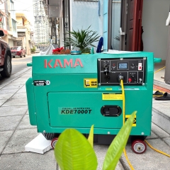 Máy Phát Điện Chạy Dầu 5Kw Kama KDE7000T