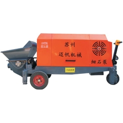 Máy Bơm Bê Tông 15Kw Cao Áp(Bánh điện)