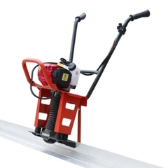 Máy đầm thước xăng khung thép DTT-35