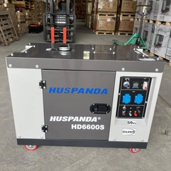 Máy Phát Điện Chạy Dầu 5Kw Huspanda HD6600S
