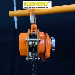 Pa lăng xích lắc tay KENBO LB1.5 1.5 tấn 1.5m