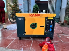 Máy Phát Điện Chạy Dầu 6Kw Kama KDE8800TN Siêu Cách Âm