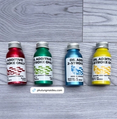 PHỤ GIA TINH DẦU THƠM CHO DÒNG XE 2 THÌ CHAI NHÔM (SPORT-XIPO-RGV-RGX-SATRIA) ĐƠN VỊ : 1 CHAI