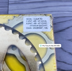 SÊN NHÔNG DĨA SSS 9li DĨA SẮT (SPORT/XIPO/RGV/RGX/SATRIA)