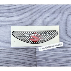 LOGO TEM MẶT NẠ SATRIA ĐỜI 2000 (SPORT-XIPO-RGV-RGX-SATRIA)