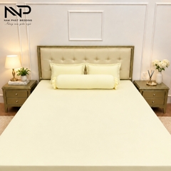 [COOL] Bộ 4 Món Ga Giường Thun Cool Silk Cao Cấp Mềm Mịn, Mát Lạnh