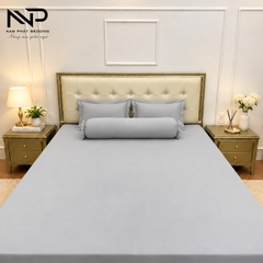 [COOL] Bộ 4 Món Ga Giường Thun Cool Silk Cao Cấp Mềm Mịn, Mát Lạnh