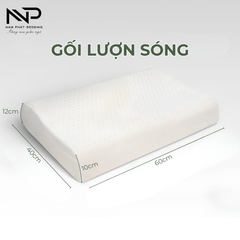 Gối Cao Su Thiên Nhiên Êm Ái, Giảm Đau Gáy Cổ