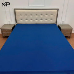 Áo Bọc Nệm 2 Mặt Có Khoá Kéo Vải Thun Lạnh Cao Cấp