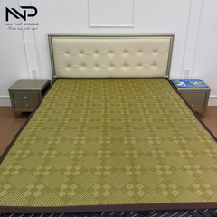 Nệm Chiếu Mây Điều Hòa (Nhân Tạo) Dạng Thảm, Chống Trượt, Gọn Nhẹ, Thoáng Mát