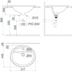 Chậu bán dương bàn CD1