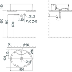 Chậu dương bàn CD19
