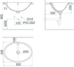 Chậu bán dương bàn CD21