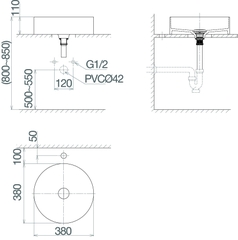 Chậu dương bàn CM02