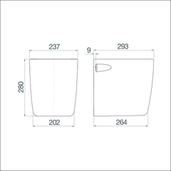 Chân chậu V37
