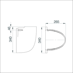 Chân chậu V39