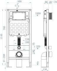 Bàn cầu treo tường V902