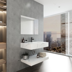 Chậu bàn đá 2 tầng NY51-9GP01