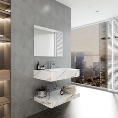 Chậu bàn đá 2 tầng PHL-9S01P