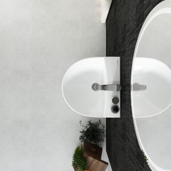 Chậu liền chân treo tường V63