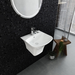 Chậu liền chân treo tường V64