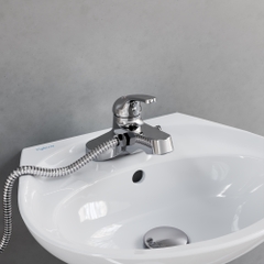 Vòi chậu ba lỗ liền sen VG326