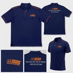 Đồng Phục Áo Thun Nam Công Ty AEMED