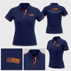Đồng Phục Áo Thun Nữ Công Ty AEMED