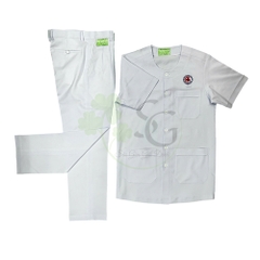 Đồng phục nhân viên dinh dưỡng nam trong bệnh viện