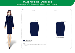 Mẫu áo đồng phục văn phòng Nữ