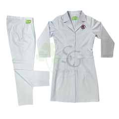 Quần áo blouse bác sĩ nữ