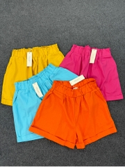 Q47 Quần đùi nữ linen