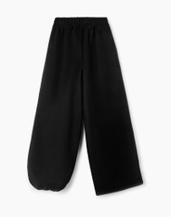 Q128 Quần nỉ nữ ống siêu rộng