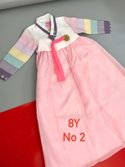 Bộ Hanbok bé gái 8t