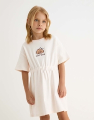 V09 Đầm cotton bé gái GJ