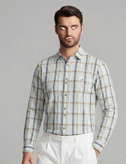 AA08 Áo sơ mi nam vải linen
