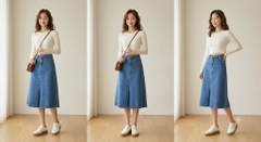 AE33 Áo thun tăm croptop