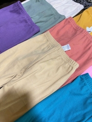 Q136 Quần legging tăm Hàn set 5c