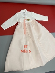 Bộ Hanbok bé gái 8t